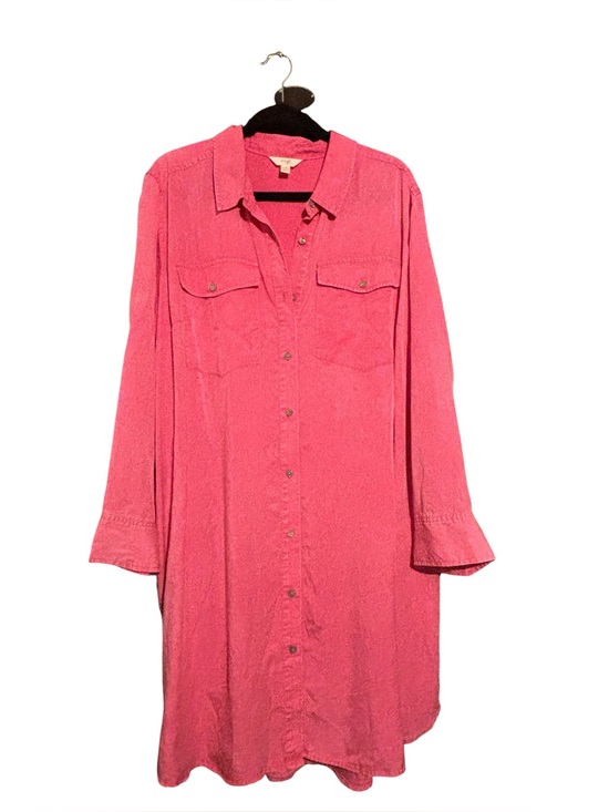 Terra & Sky Dresses & Skirts - Terra & Sky Button Up Dress NWT